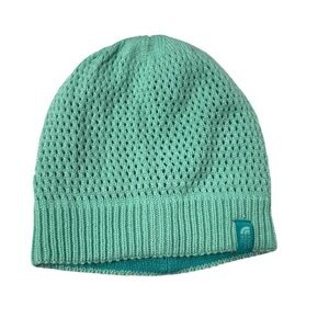 The North Face Knit Mint Green Beanie Winter Hat - One Size for Juniors